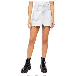 Free‎ People Side Car Mini Skirt